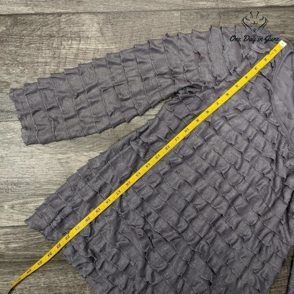 Notations Women's Layered Long Sleeve Top Size M - Picture 4 of 5